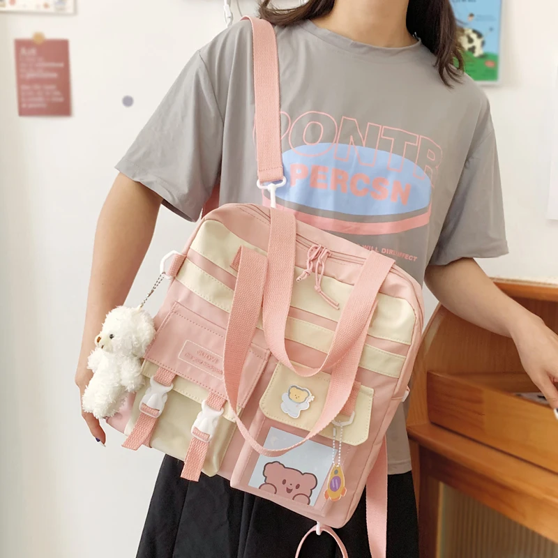 

Fashion Kawaii Girls Small Bookbag Teens Student Schoolbag Backpack Cute Women Mini Rucksack Nylon Shoulder Travel Bag