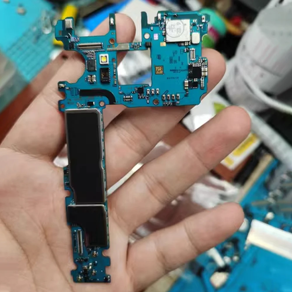 Mobile Phone Motherboard S8 S8+ G9500 G9550 S9 G9600 S9+G9650 Note8 Original Screenless Motherboard for Group Control Chassis