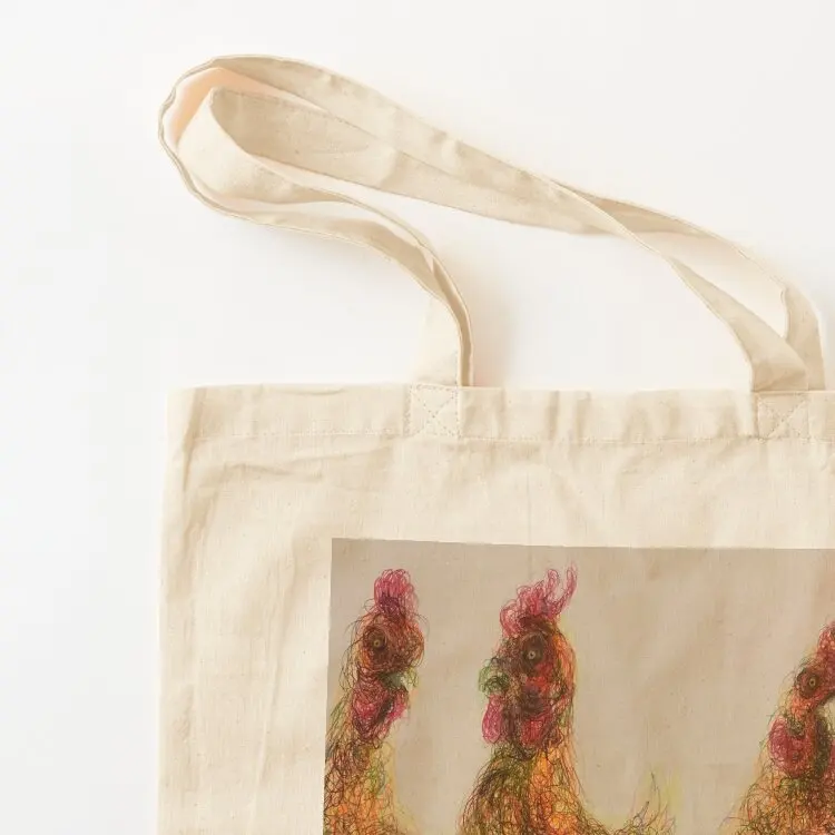 Here Come The Girls Tote Bag حقيبة تسوق نسائية فاخرة حقيبة يد نسائية حقيبة قماش للنساء