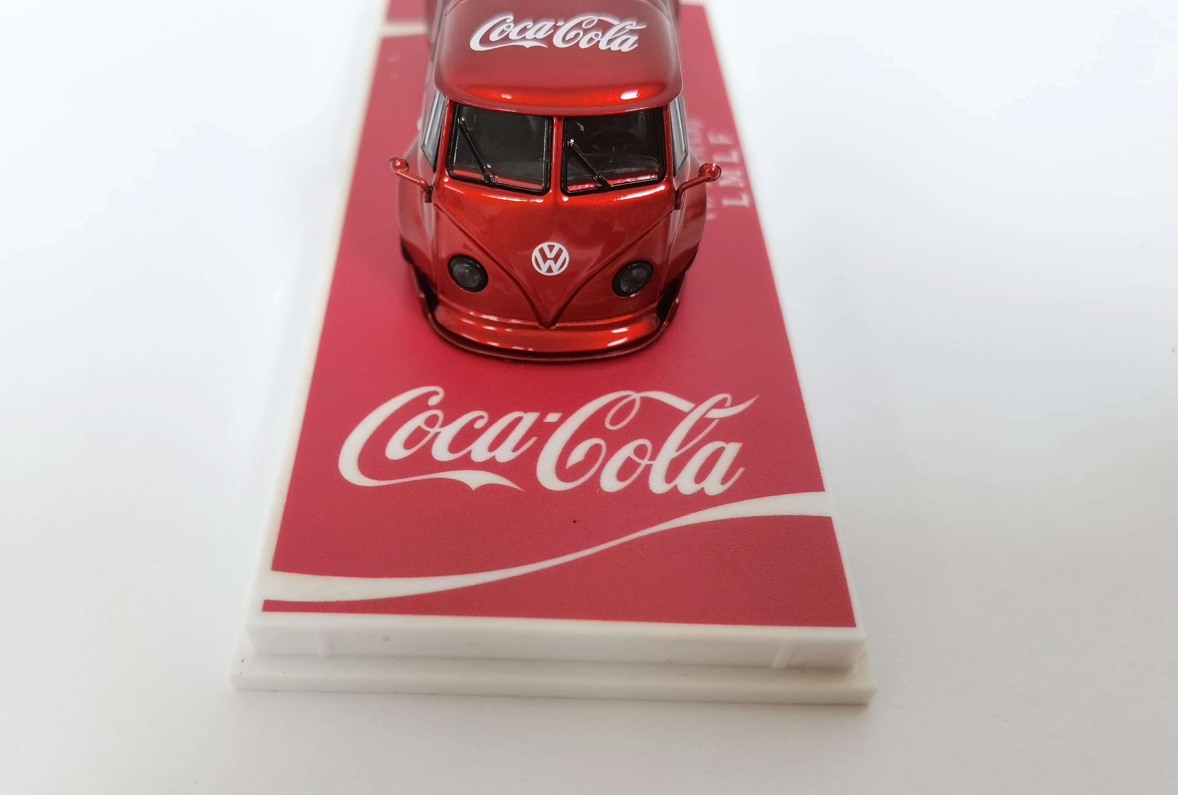 フォルクスワーゲン-ダイキャストカー,vw,t1rwbピックアップ-coca-cola,lmlf,1:64スケール