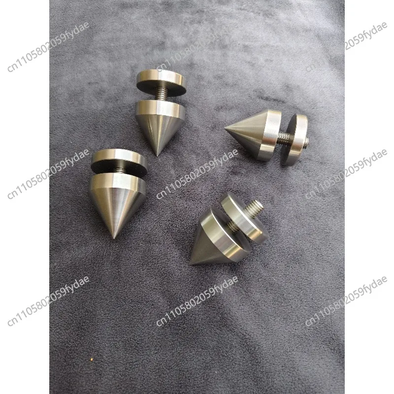 Audio 316 Stainless Steel Speaker Amplifier Rack Stand Isolation Damping Feet Pad Nail Shock Spikes Cabinet Tripod