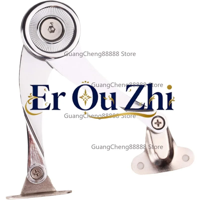 Lid Support Hinge, Folding Lid Stay Hinge, Lid Lift Up Stay Buffer Damper for Kitchen Cabinet Door Cupboard Toy Box