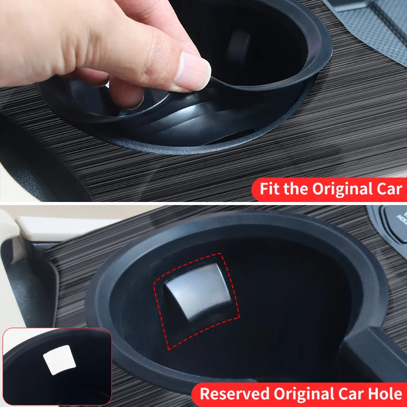 Suitable for Toyota Land Cruiser 300 central storage box refitting 2021 2022 2023 2024 water cup mat decoration accessories