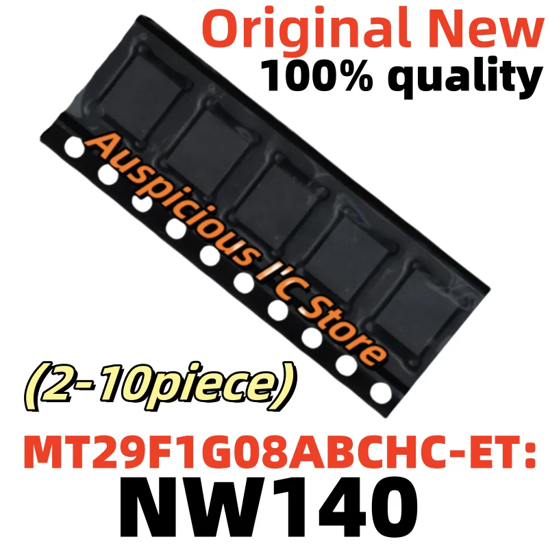 

2-10pcs MT29F1G08ABCHC-ET: C MT29F1G08ABCHC NW140 BGA