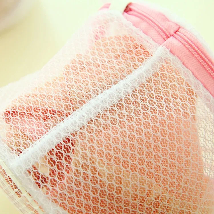 Lingerie Washing Mesh Clothing Underwear Organizer Washing Bag Useful Mesh Net Bra Wash Bag zipper Laundry Bag