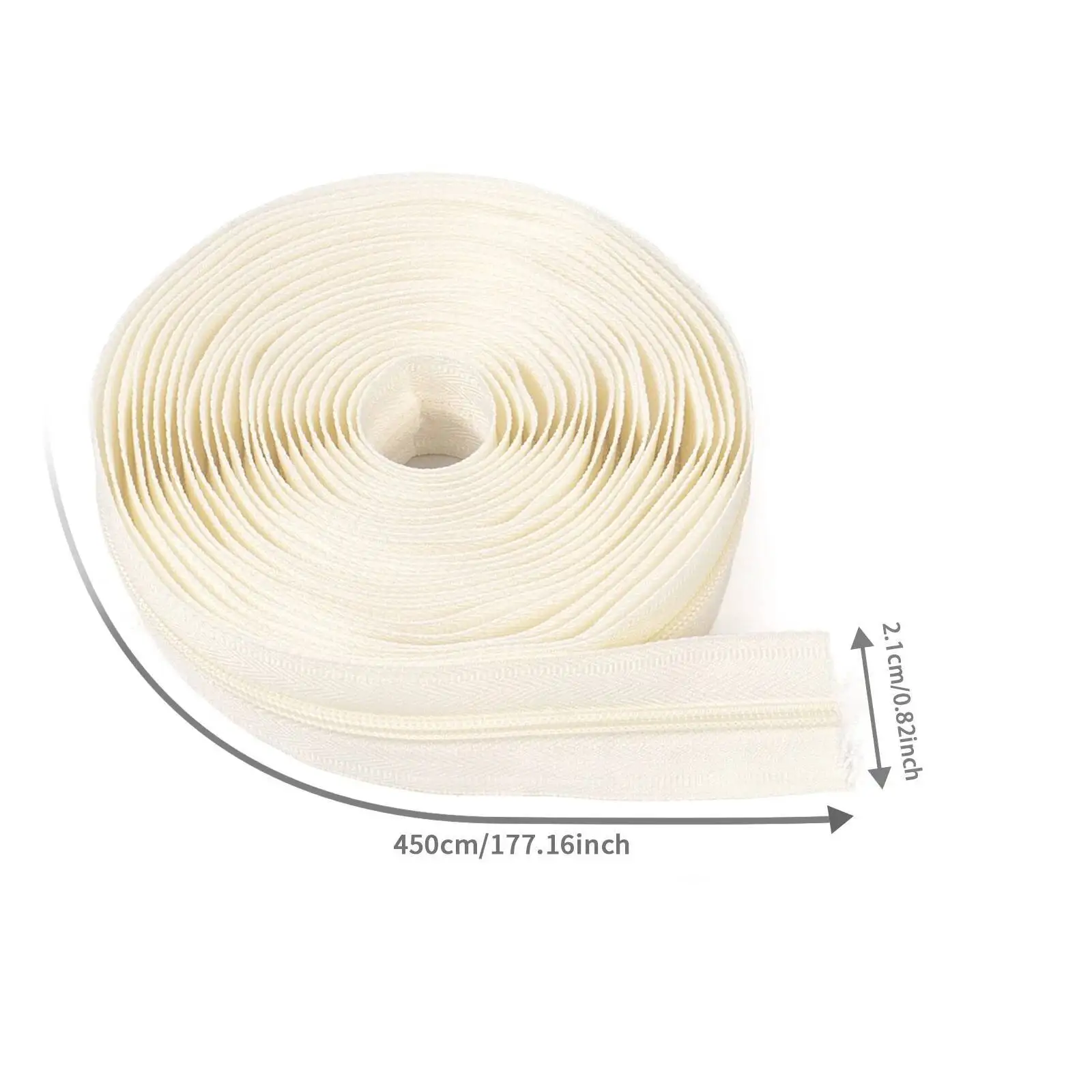 1 Set 6-Color Nylon Kit: 30 Of Zippers 6Pcs 5 Yards Each 60 Zipper Sliders 10Pcs × 6 Colors + 20 Bottom S