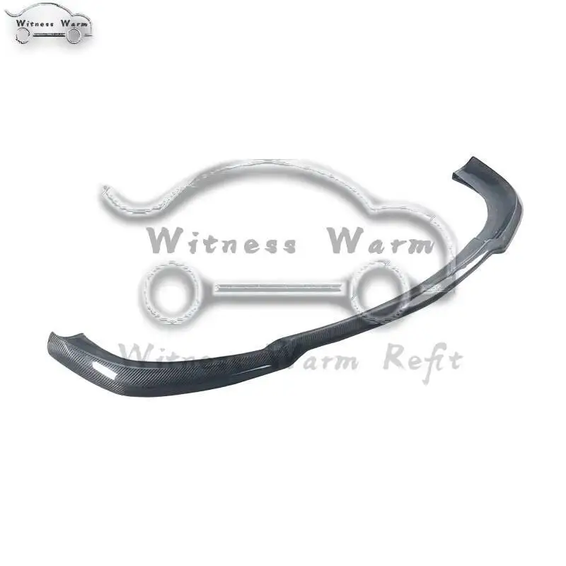 For Mercedes-benz W212 Sport Bumper 10-13 Amg Style Carbon Fiber Front Bumper Lip Spoiler Front Chin view 3