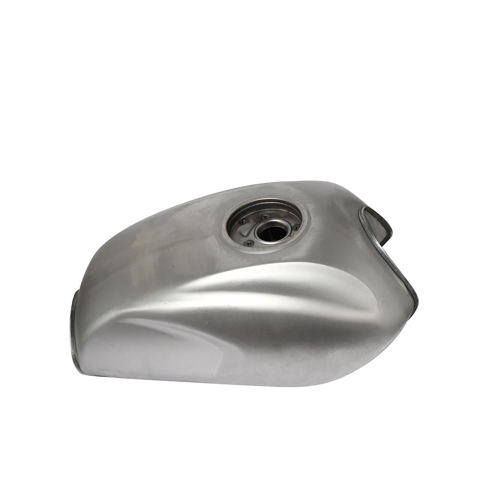 Unpainted Universal Motorcycle Gas Fuel Tank 11L Oil Box Raw Bare Metal Retro Cafe Racer Scrambler For Honda CG125 CG250