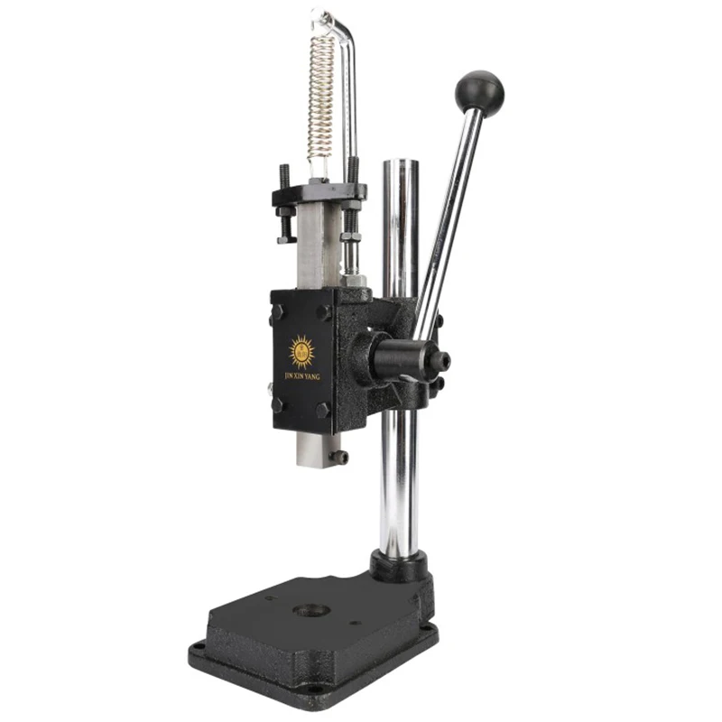 Small Manual Press Stamping Machine Hand-Punch Die-Cutting Machine Punching Silent Diamond Cutting Machine Graduated Plate