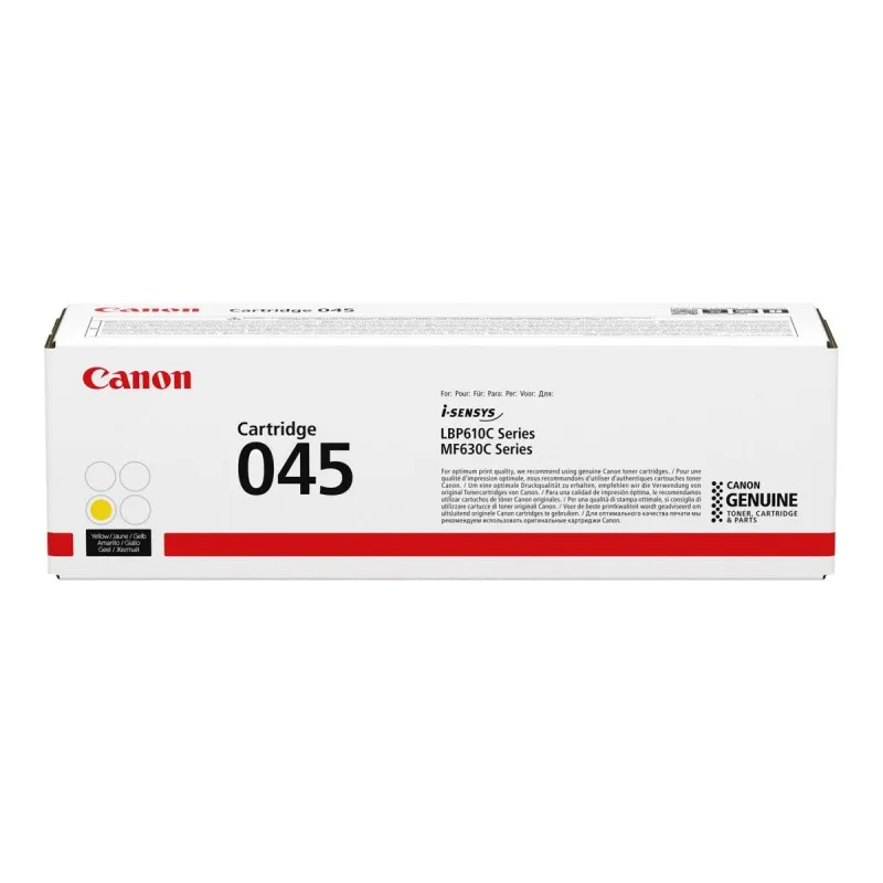 Canon 045 yellow Original Toner cartridge-1239C002 CRG045Y tintasycartuchos.com