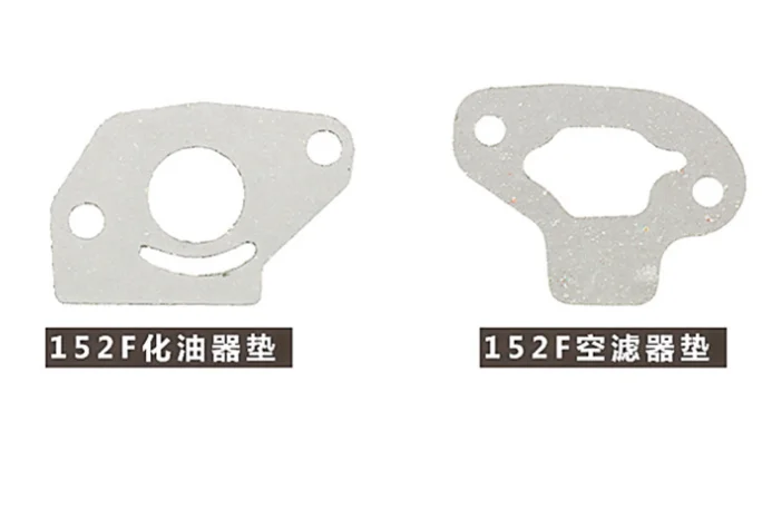 Silenciador de escape del motor, junta de filtro de aire para Honda 168F 152F 188F 170, cortacésped y tractor, GX390 GX340 GX160