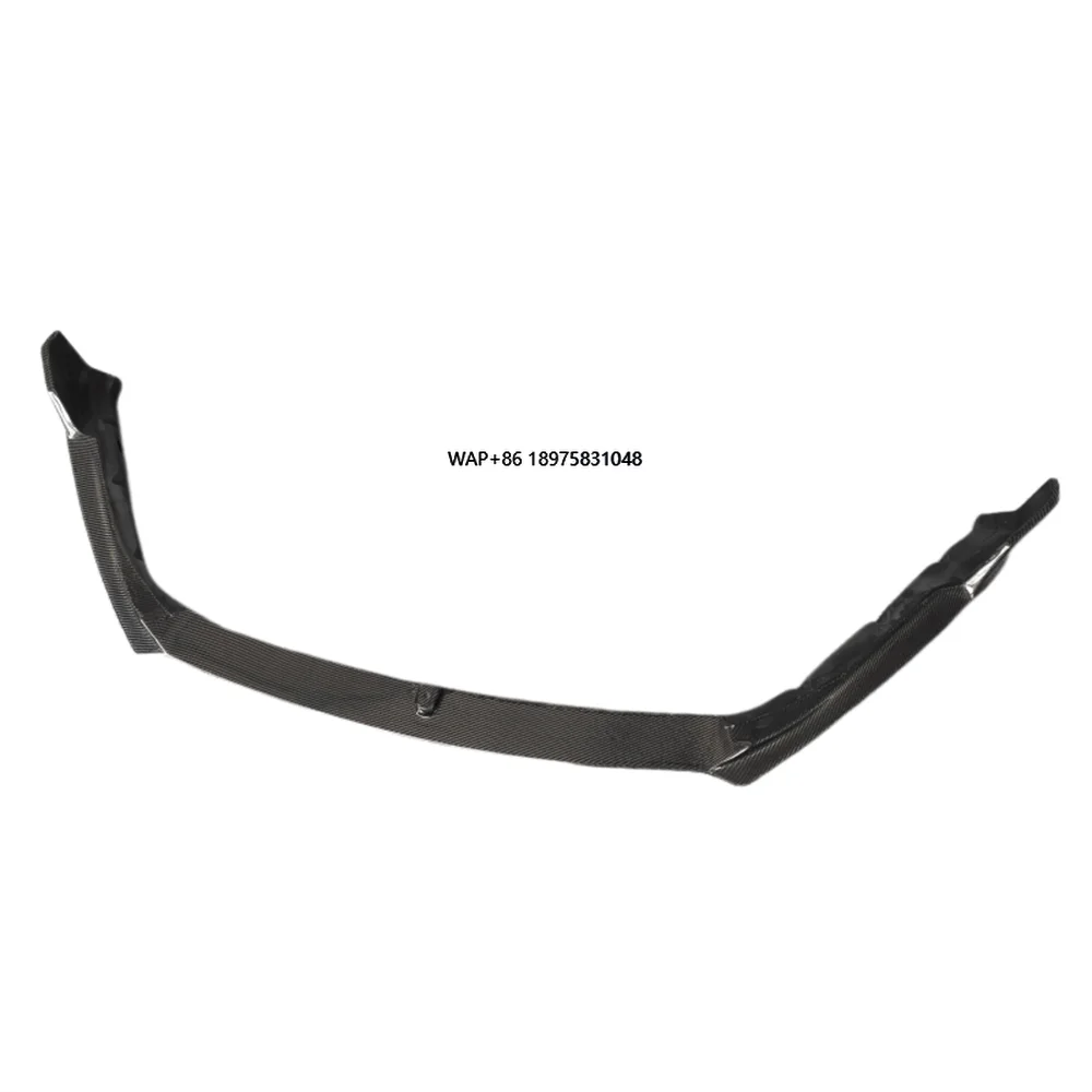 

for Body Kit Genuine Carbon Fiber B-style Front Bumper Lip Front Lip Body Kit