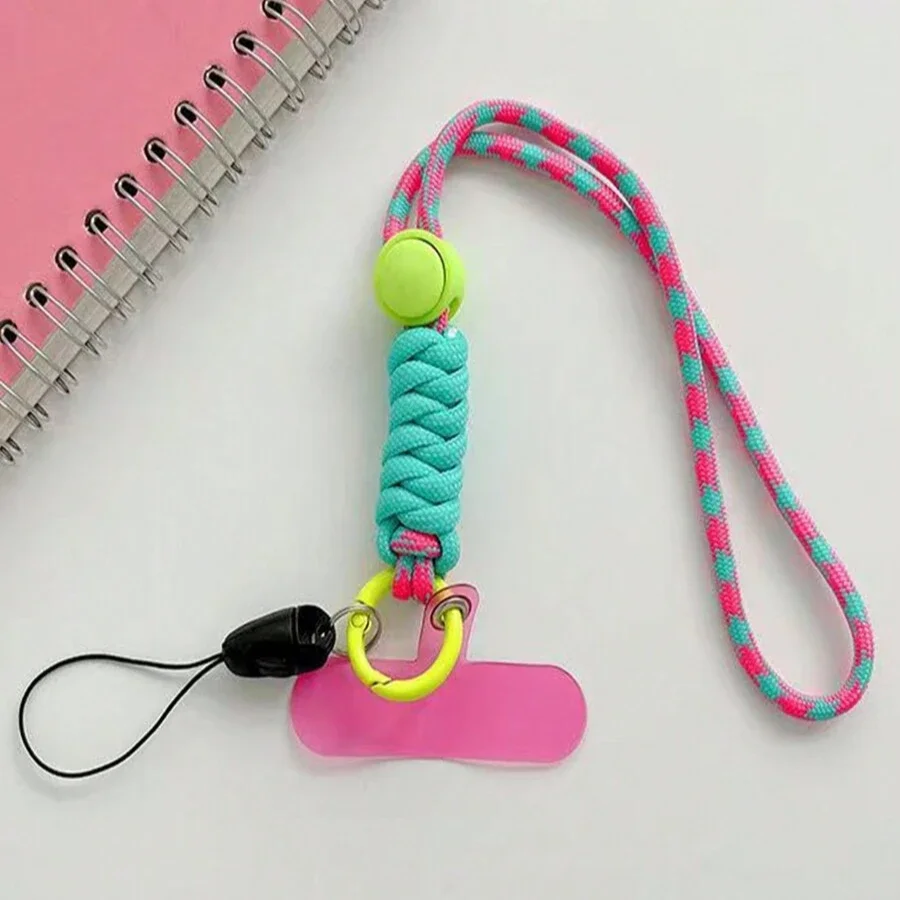 Mobile phone lanyard wristband, adjustable anti loss phone chain keychain, suitable for friends' holiday gifts