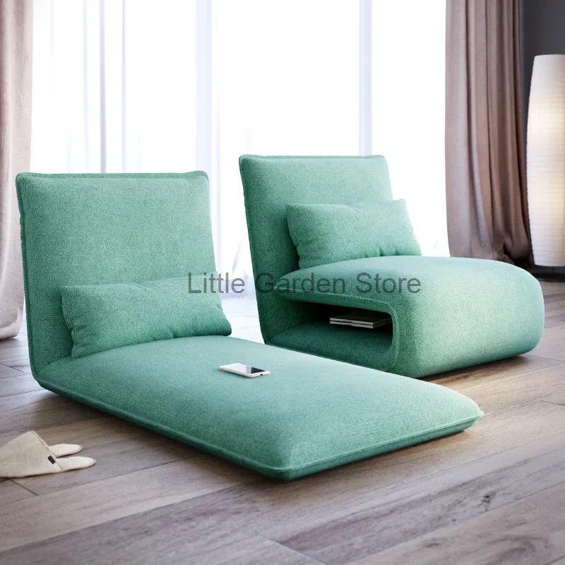 Couch Tatami Balcony Reclining Folding Chair Bedroom Small Flat Single Mini Sofa Bed on The Floor Sofa