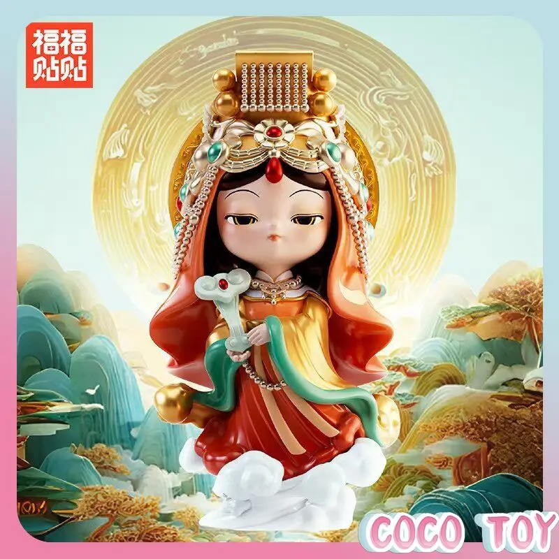 

【In Stock】Fufu Tietie Mazu Meizhou Island Sea God Series Cultural Blind Box Trendy Figure Blessing Display