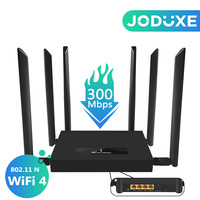JODUXE R300 PRO 4G LTE WiFi Router Up To 32 Devices With 4 Auto-Sensing RJ45 Ports Global 4G Bands VPN Support 25+ Languages