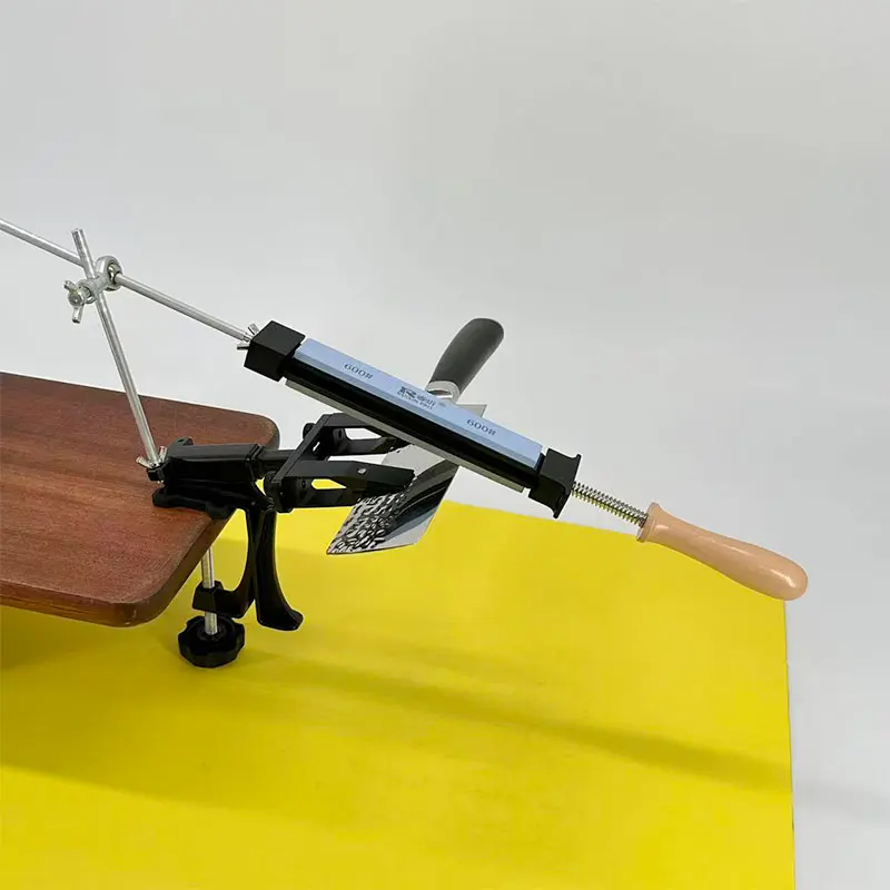 Fixed Knife Sharpener Professional Angle Sharpening Stone Kitchen Whetstone Grinding System Honing Diamond Grinder Woodwork Tool