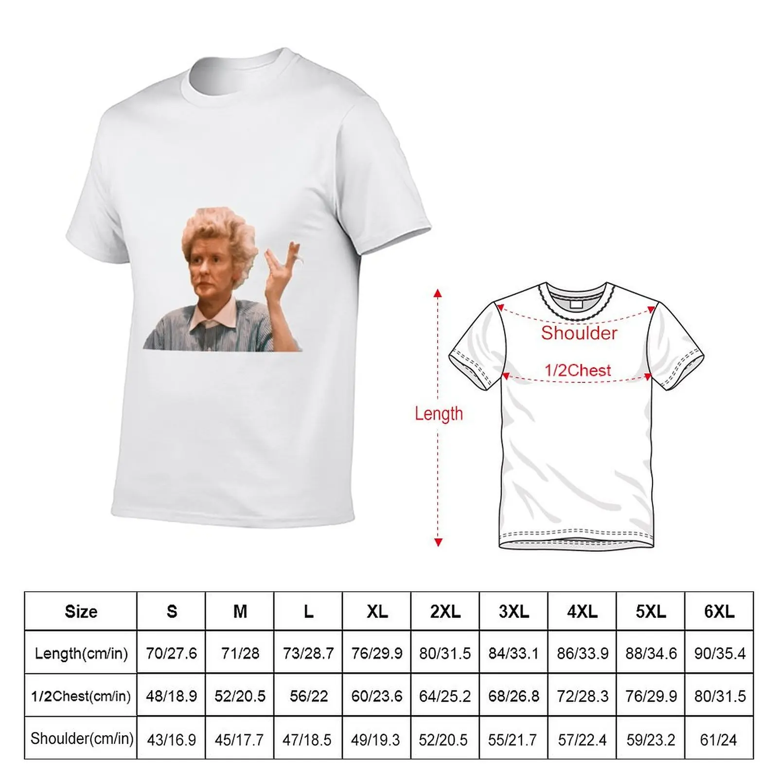 Elaine Stritch T-Shirt Basic Comfort Fit T-Shirt for Men
