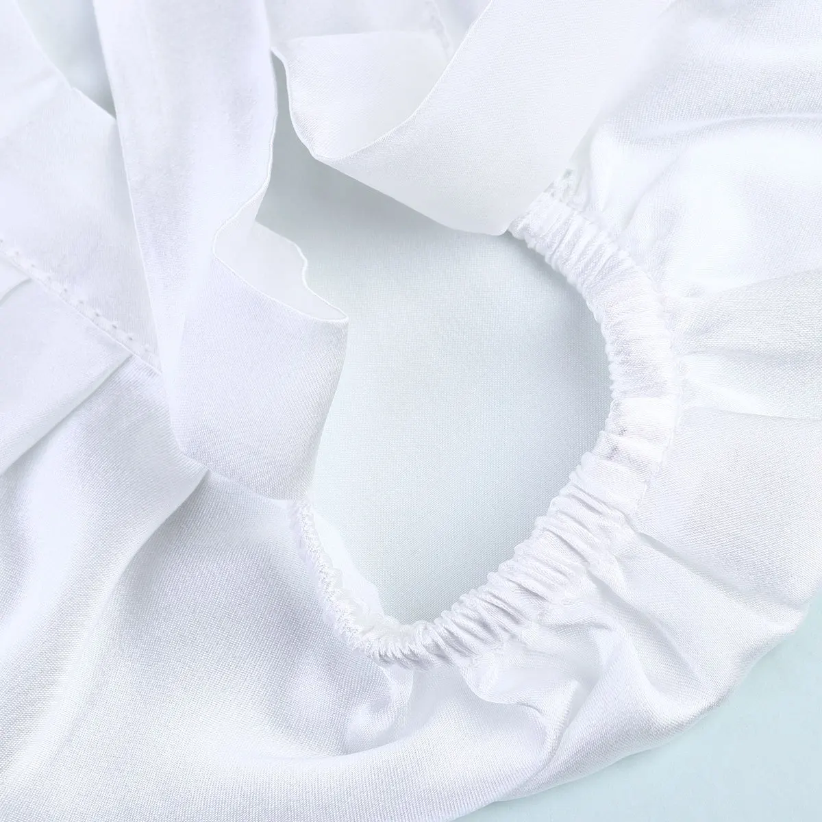 

1pc Silk Sleeping Cap Adjustable Night Hat For Woman Hair Protection Wash Face Makeup Use Bonnet Large Room Sleep Head Cover