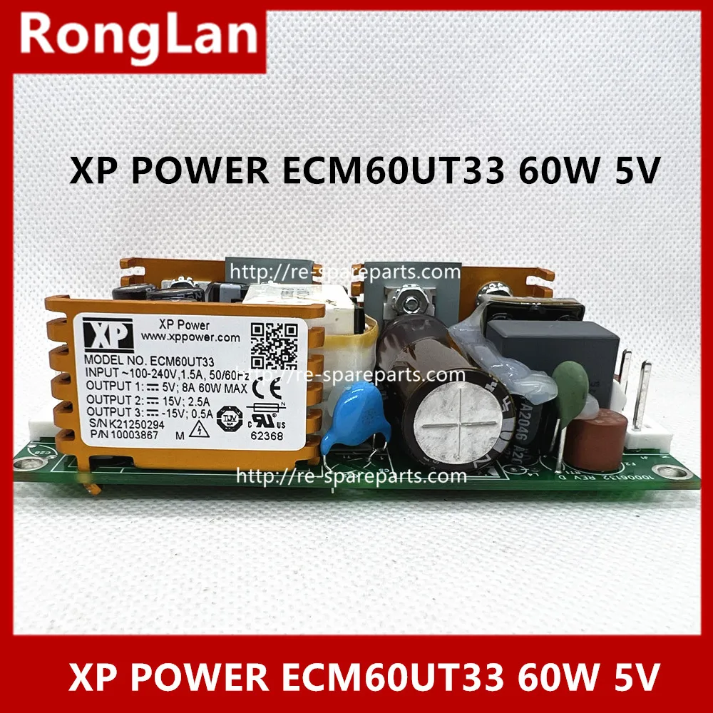 [SA] XPPOWER  fully isolated switching power supply module ECM60UT33 AC/DC open power supply 60W 5V stock