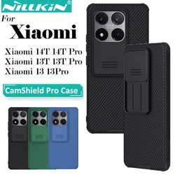 Nillkin for Xiaomi 14T Pro 14 T 13T Pro 13T 13 Pro CamShield Pro Phone Case with Slide Camera Cover Protector Hard PC+TPU Cover