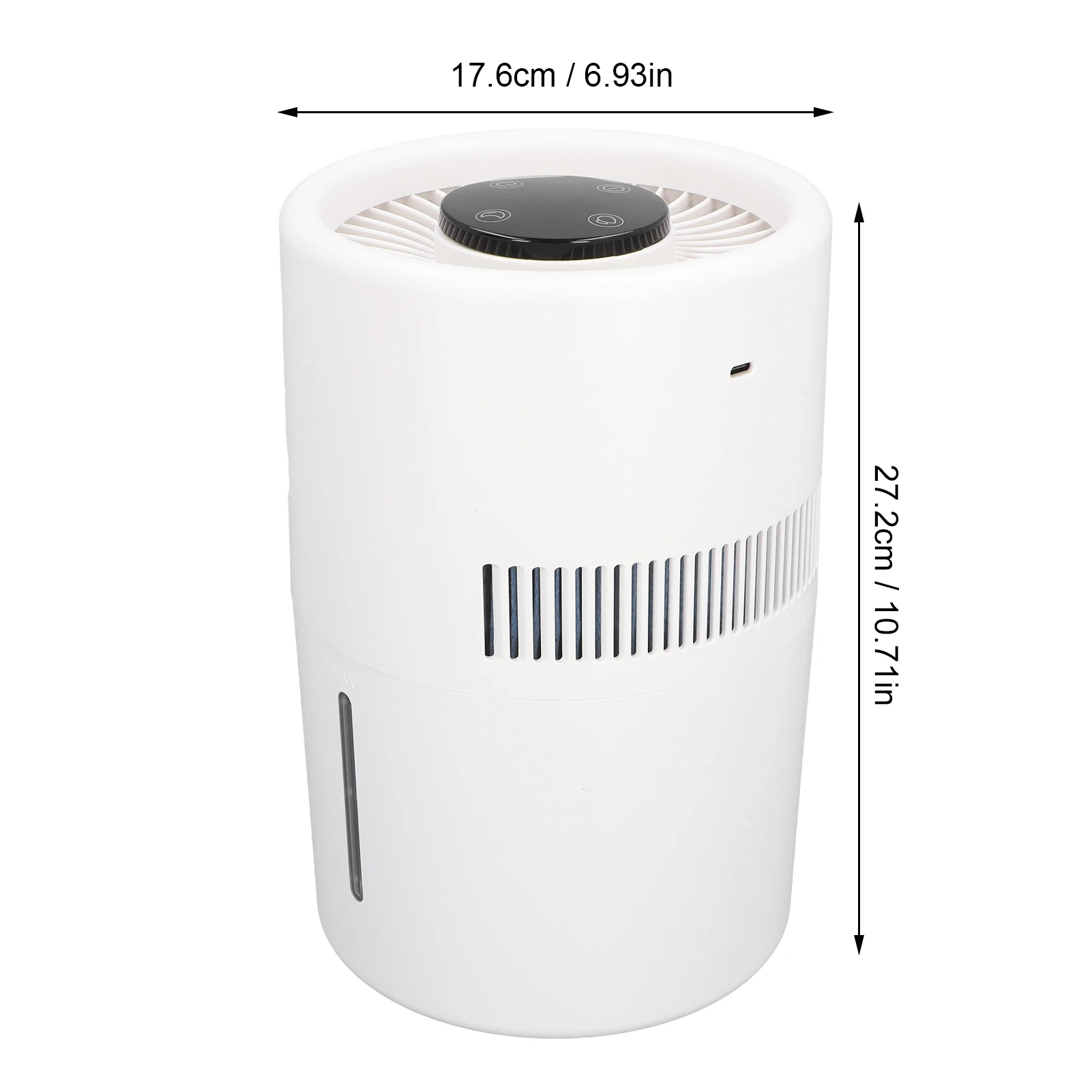 Humidifier Air Purifier and Humidifier 4L Water  Versatile Efficient Purification 5W Quiet Running for Home