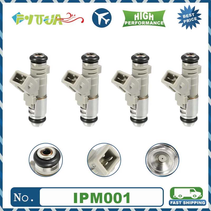 

4pcs fuel Injector IPM001 IPM-001 IPM 001 for Citroen Saxo for PEUGEOT 106 1.4L 1996-2005