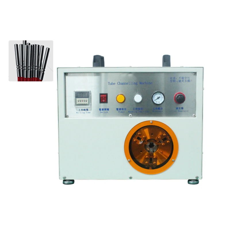 EW-5125 ARMOUR MATERIAL VIBR ATING POWDER CORE EXPOSING MACHINE MI Cable Wire Cable Crimp Machine