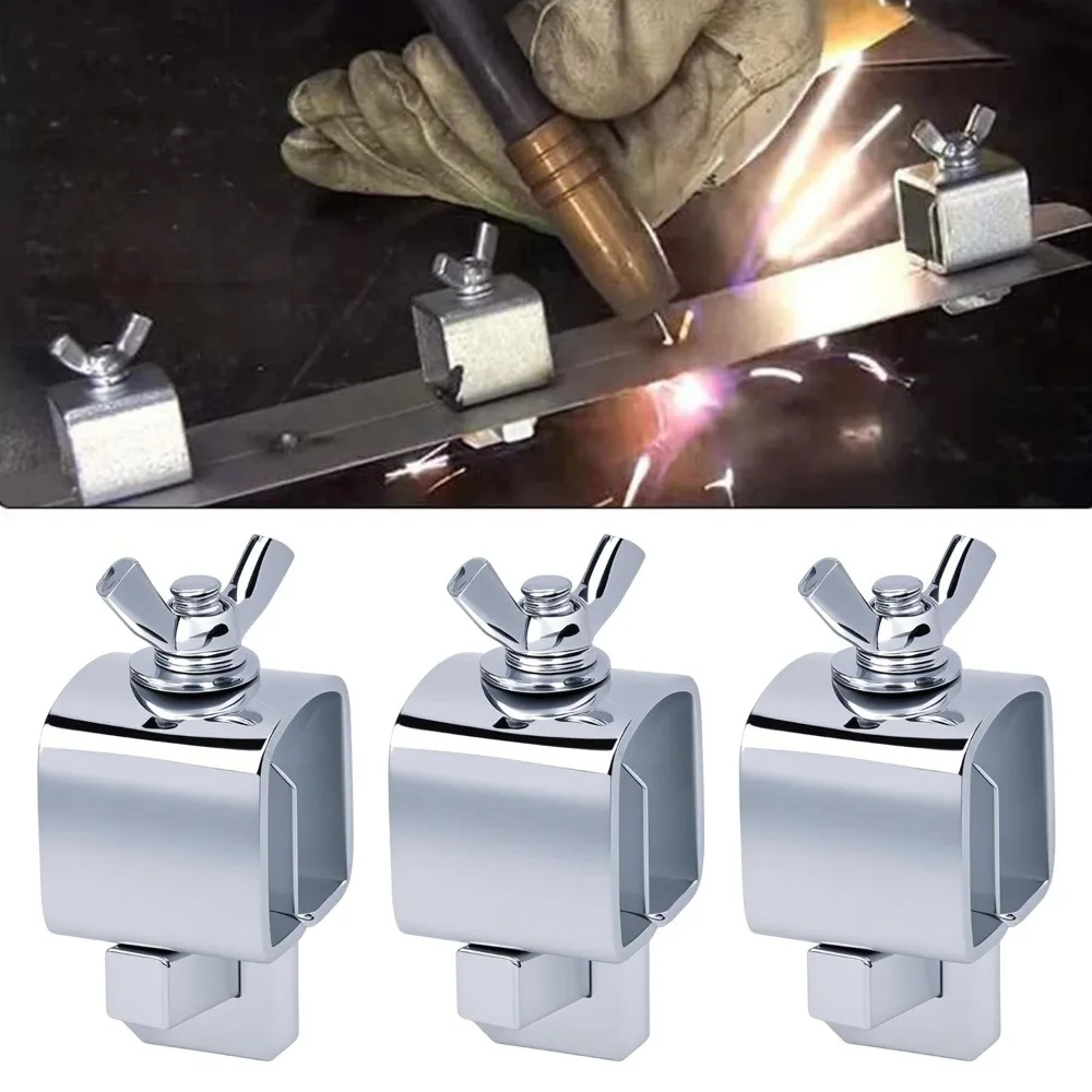 1/4Pcs Portable Adjustable Welding Butterfly Clip Mini Durable Weld Clips Holder Welding Positioner Home Repair Fixing Tool