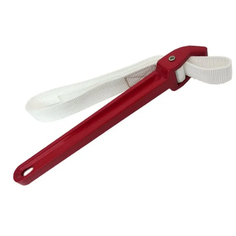 [NEWA64Z!】 Ideal 12-Inch Strap Wrench For Polished Pipes In Confined Space Working Areas