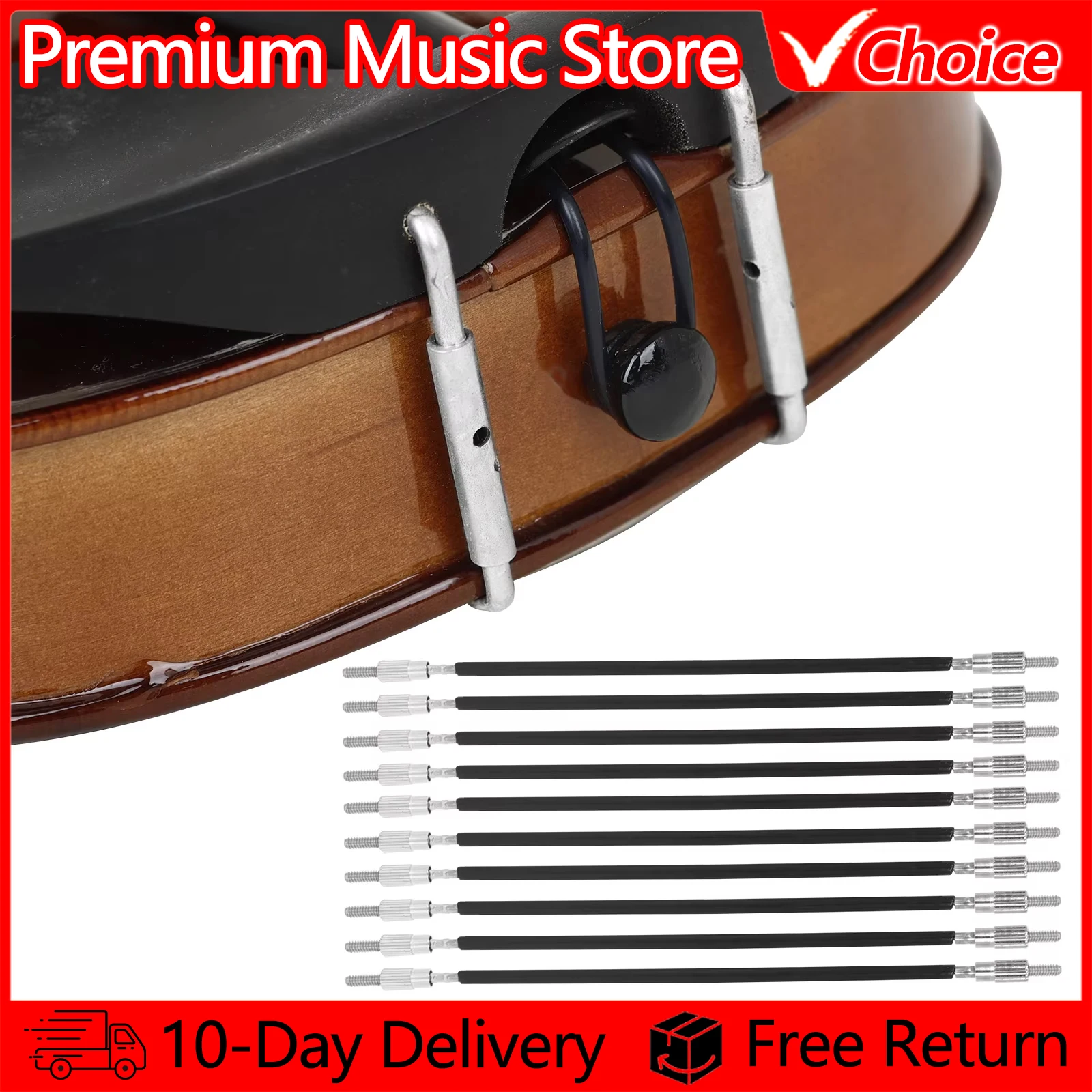 Irin 10Pcs Violin T…