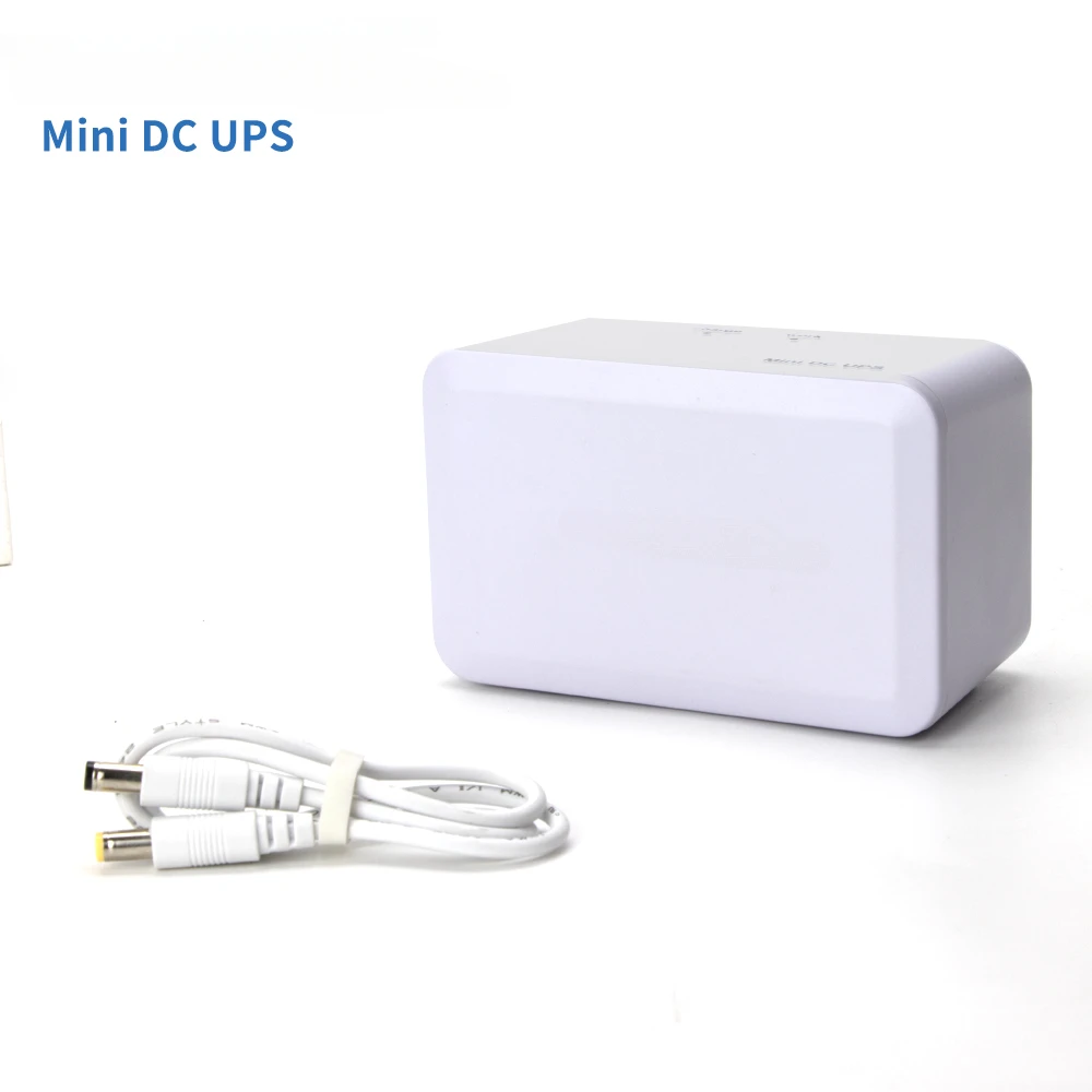 mini ups para wi fi router fonte de alimentacao bateria backup casa mu48 12v 30wh 2a 2a 01