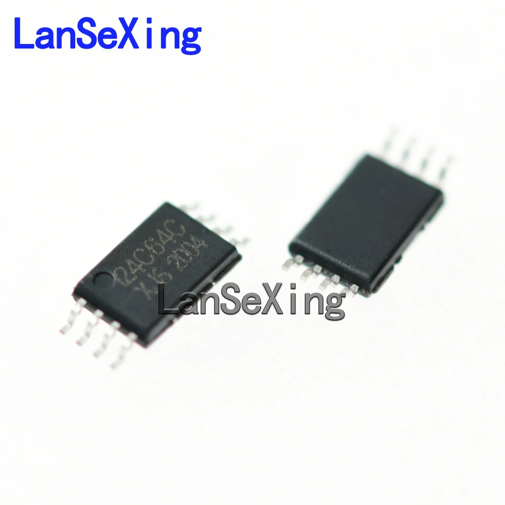 AT24C64 TSSOP8 24C64C IC chip AT24C64D-XHM-T ultra-thin close pin 24C64