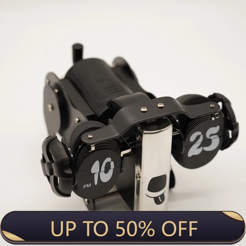 Retro Flip Clock Mechanical Flip Clocks Modern Aesthetic Digital Table Watch Luxury Silent Desktop Watches Table Decorations