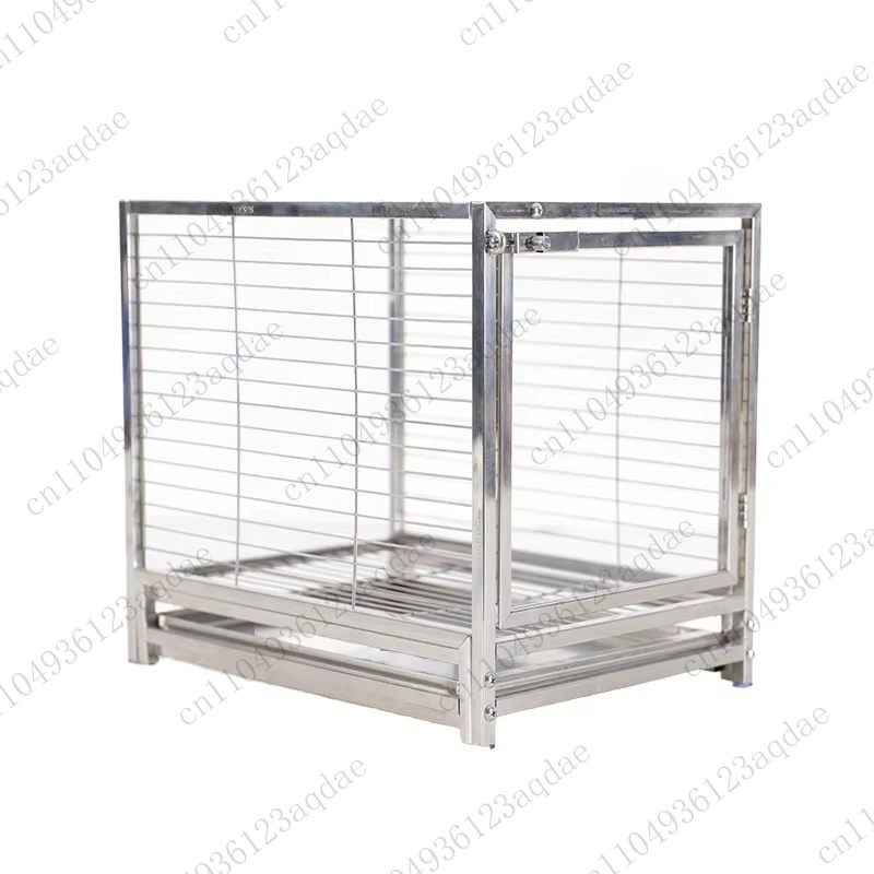 

Bird Cage Medium-Sized Stainless Steel Spacious New Portable Interactive Button Ventilated Parrot Cage Solid Construction