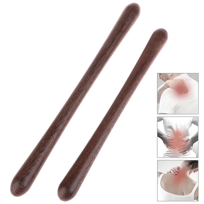 Holz-Akupunkturhammer zur Massage, Körper-Meridian-Stresslinderung, Naturholz-Massagegerät für Rücken-, Taillen- und Muskelentspannung – Detail 4