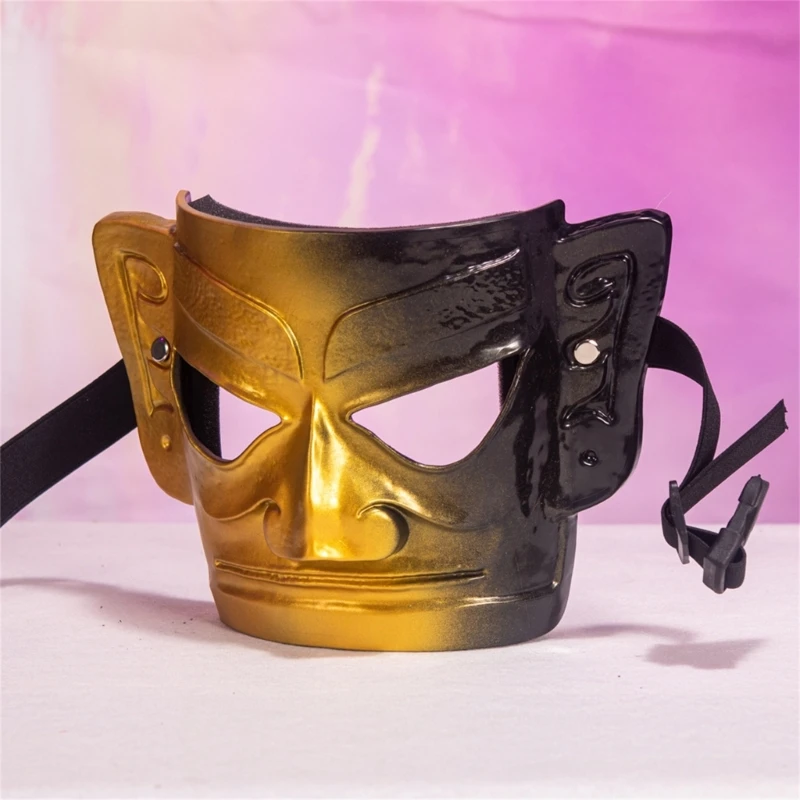 YUYU Masque d'Halloween à trois étoiles sur le thème du monticule, tenue confortable pour adultes, hommes femmes, cosplay,