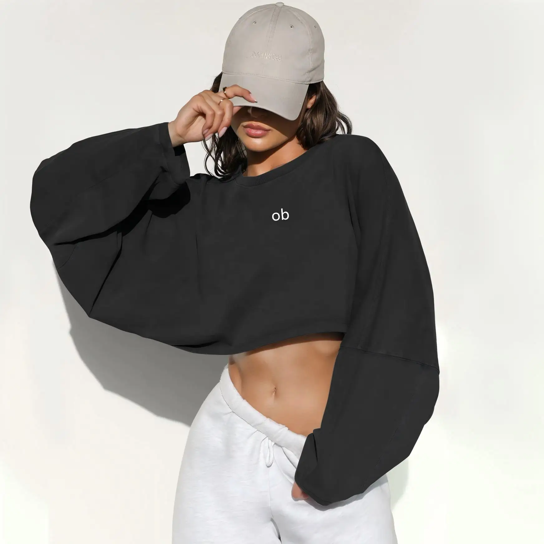2026 Round-neck Sweatshirt for Fitness Women's Short-Sleeved Sport Base Top T-Shirt Knitted Shirt Long-Sleeved Top