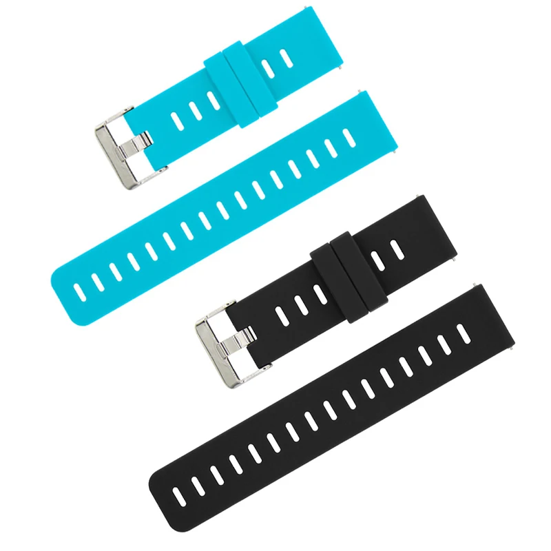 Cinturino sportivo da 22mm per TicWatch Pro 3 Ultra GPS X S GTX 2021 Smart Watch cinturino in Silicone per cinturino Ticwatch S2 E2