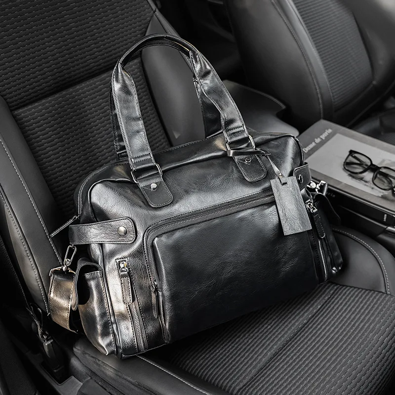 Классические мужские сумки, мужские повседневные сумки через плечо, корейские модные дорожные сумки, модные мужские сумки