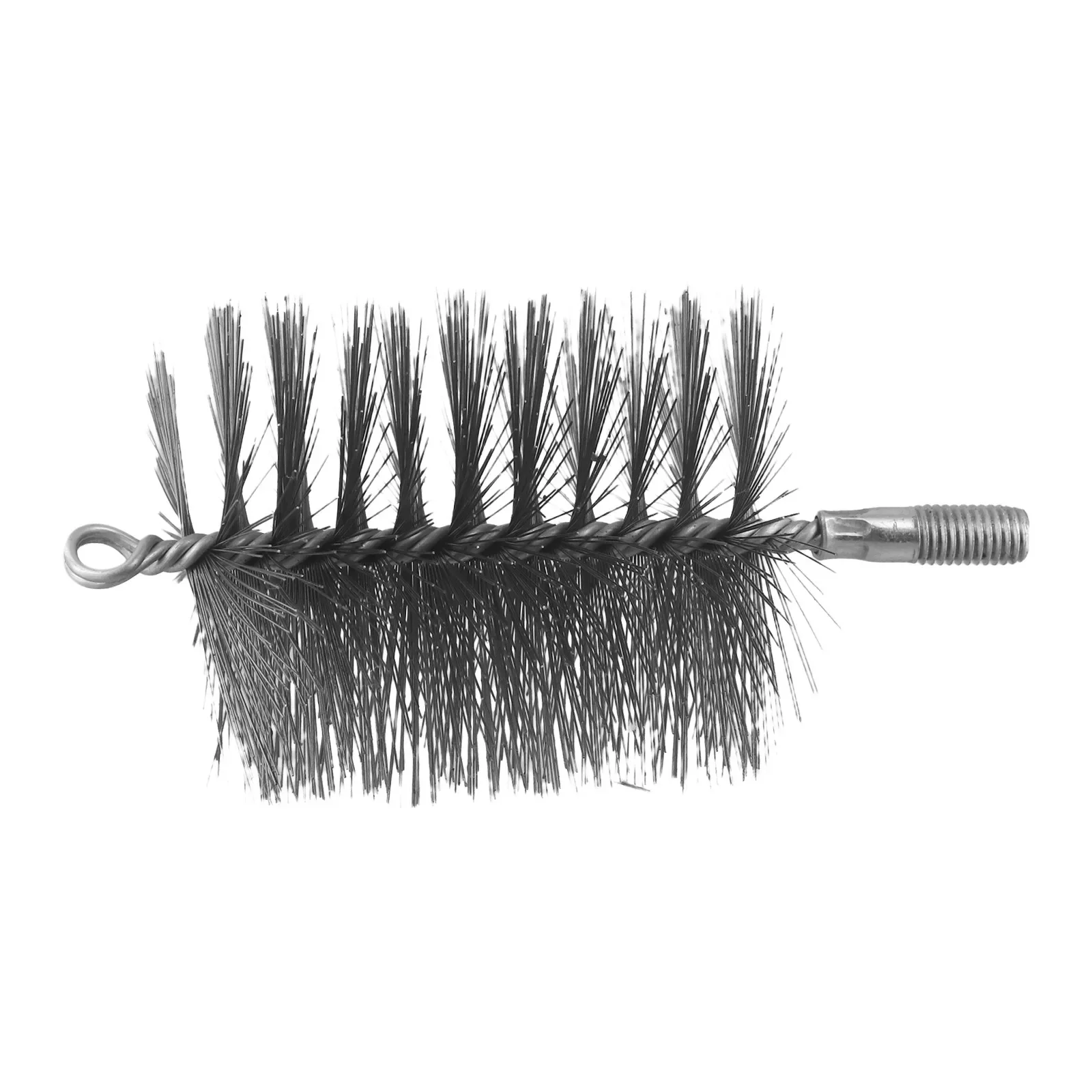 1Pc Chimney Cleaning Brush Round Sweep Steel Wire Brush For Fireplace Flue Pipe Rust Rod For Home Cleaning Supplies