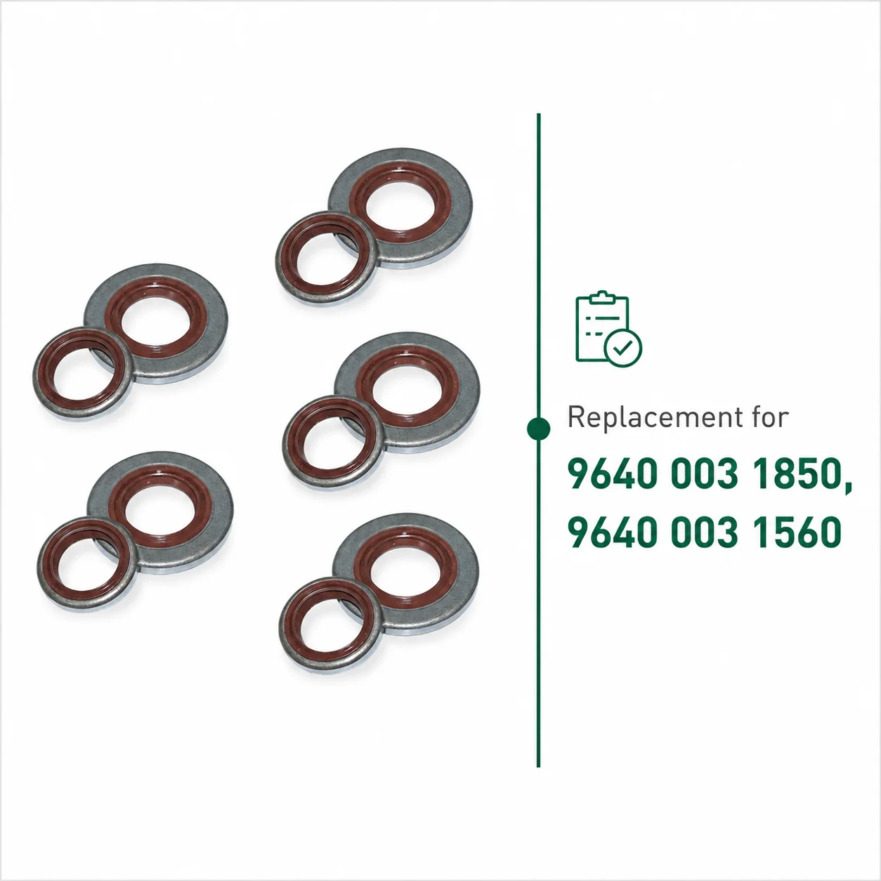 For Stihl MS660 066 MS650 Chainsaw Oil Seal Kit Set Replaces 96400031850 96400031560 Replacement Garden Tool Accessories