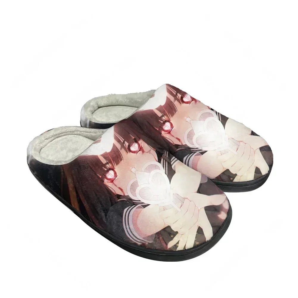 

Hot Asagiri Aya Latest Cotton Custom Slippers Mens Womens Teenager Plush Casual Keep Warm Shoes Thermal Comfortable Slipper