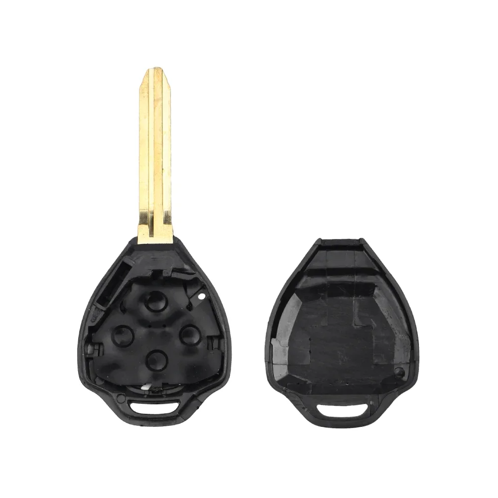 Dandkey TOY43/TOY47 2/3/4ปุ่มเปลือกกุญแจรีโมทสำหรับ Toyota Camry Avalon Corolla Matrix RAV4 Venza Yaris เคสเปลี่ยน