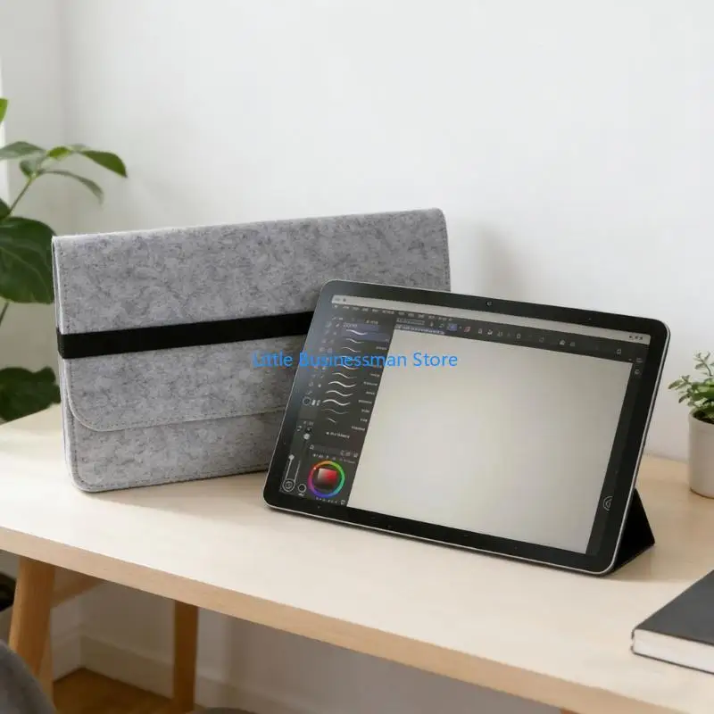 Digital Graphics Drawing Tablets Protective Case Felt Protective Bag for MovinkPad 14 M76A