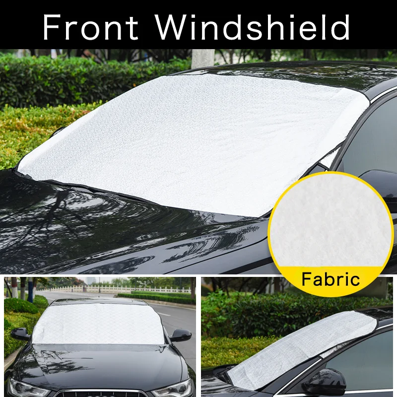 Autovoorruit Sneeuwschild Cover Zonwering Voorruit Vorst Zonnescherm Waterdicht Schaduw Zonnescherm Suv Sedan Winter Zomer