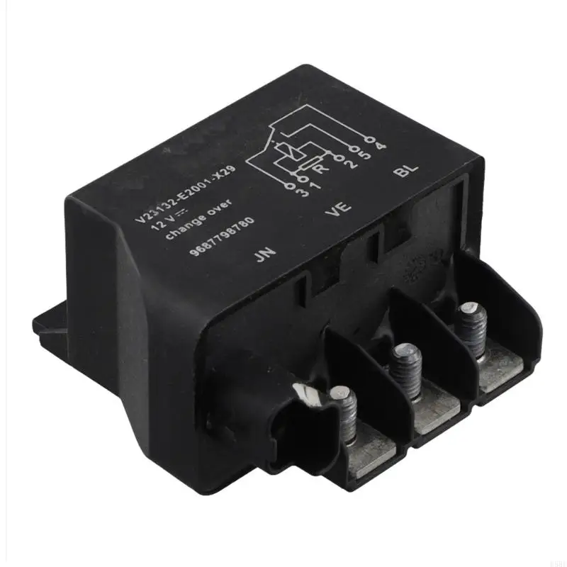 

D5BE Quick Response Replacement Cooling Fan Relays Automotive Accessories for C5 1.8T Fan Relays 658830 9687798780