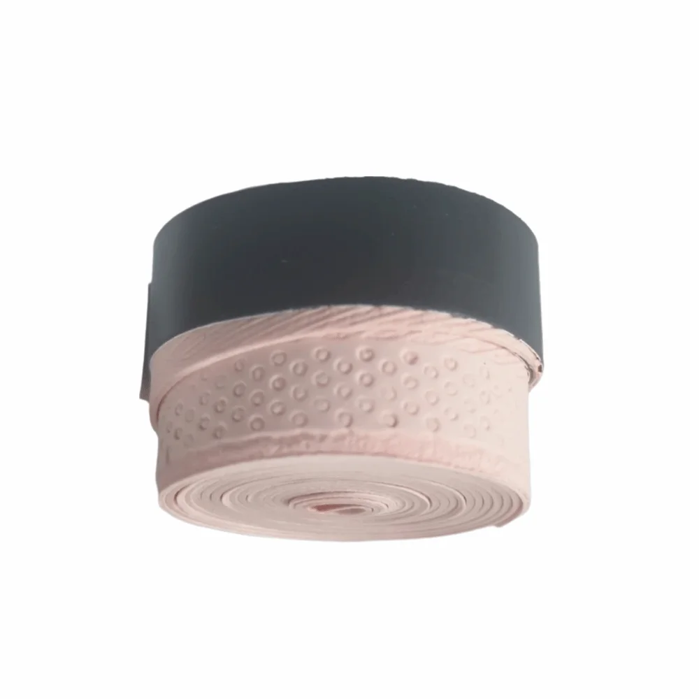 Anti-slip Sport Fishing Rods Over Grip Sweat Absorbing Embossed Texture Racket Handle Grip Tape Glossy Surface Macaron Colors