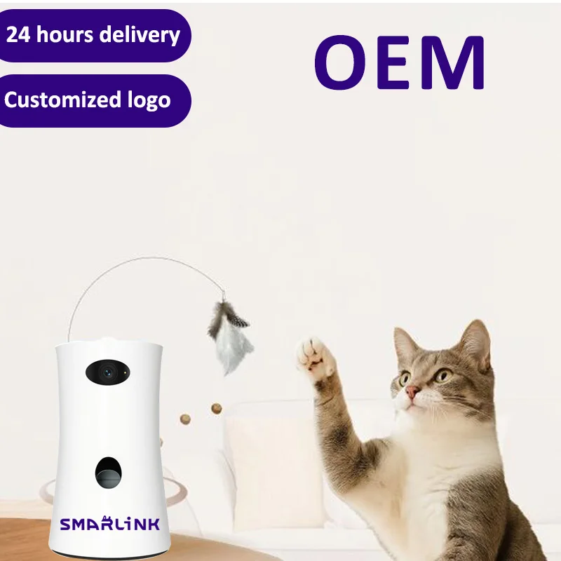 

Smart Pet Feeder Camera WiFi APP Control Automatic Feeding OEM Factory Supply