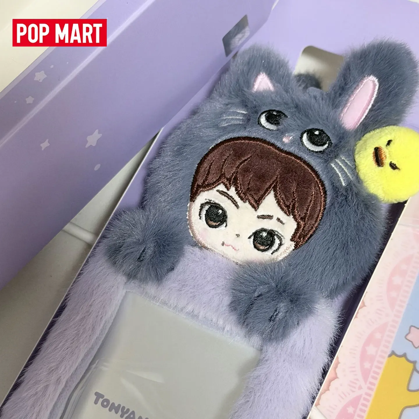POPMART RIIZE Fluffy Club Series: Коллекционные карточки, игрушки в закрытых коробках, кавайные аниме-фигурки, сюрприз-боксы, куклы, подарок